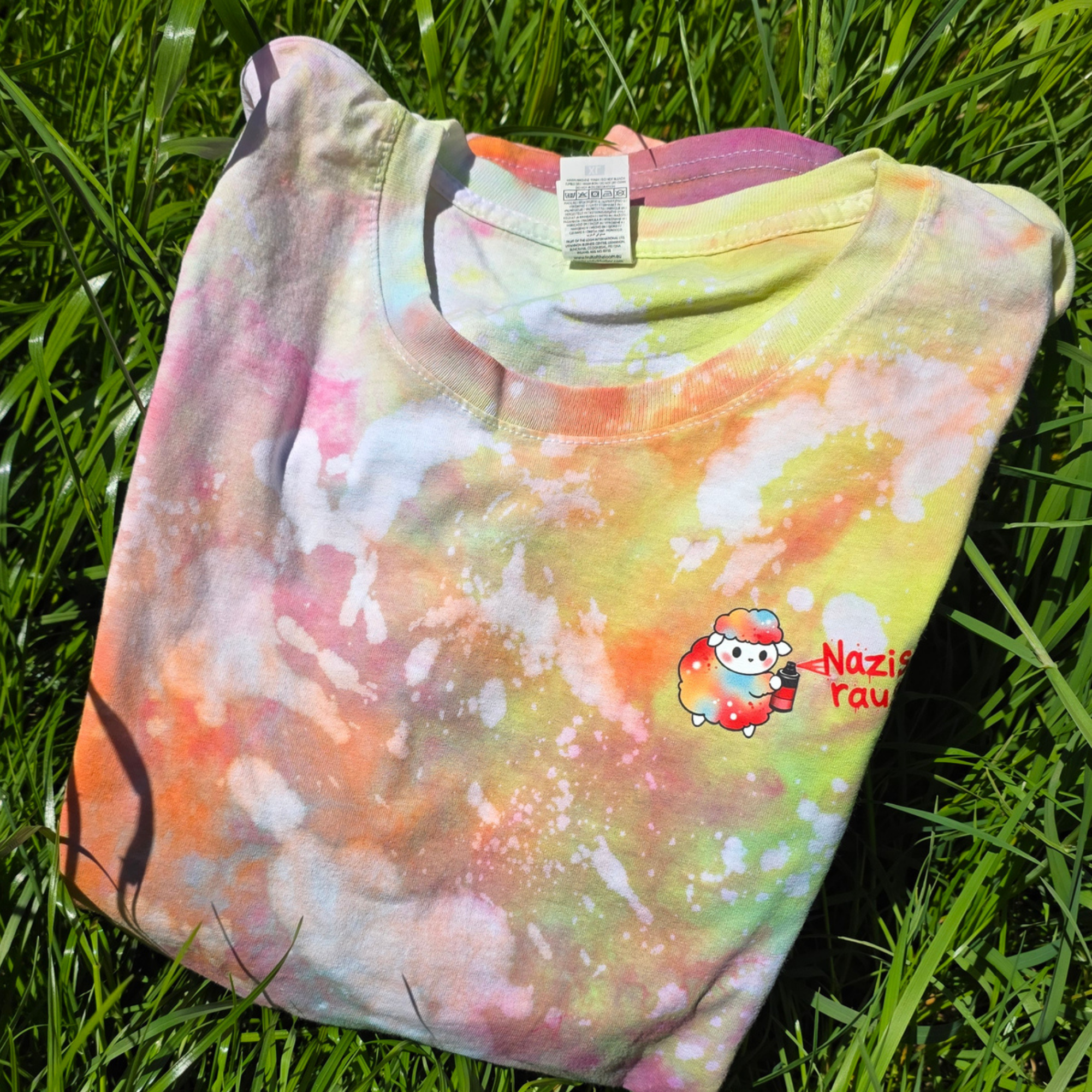 T-Shirt "NazisRaus" - UNIKAT