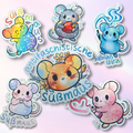Holo-Sticker Bundle "Süßmäuse"