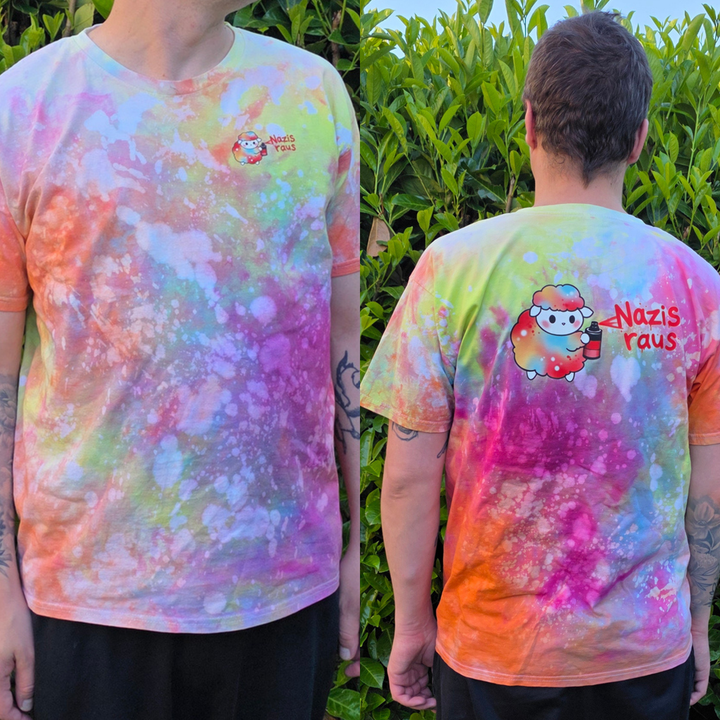 T-Shirt "NazisRaus" - UNIKAT