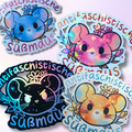 Holo-Sticker-Bundle "Antifa-Süßmäuse"