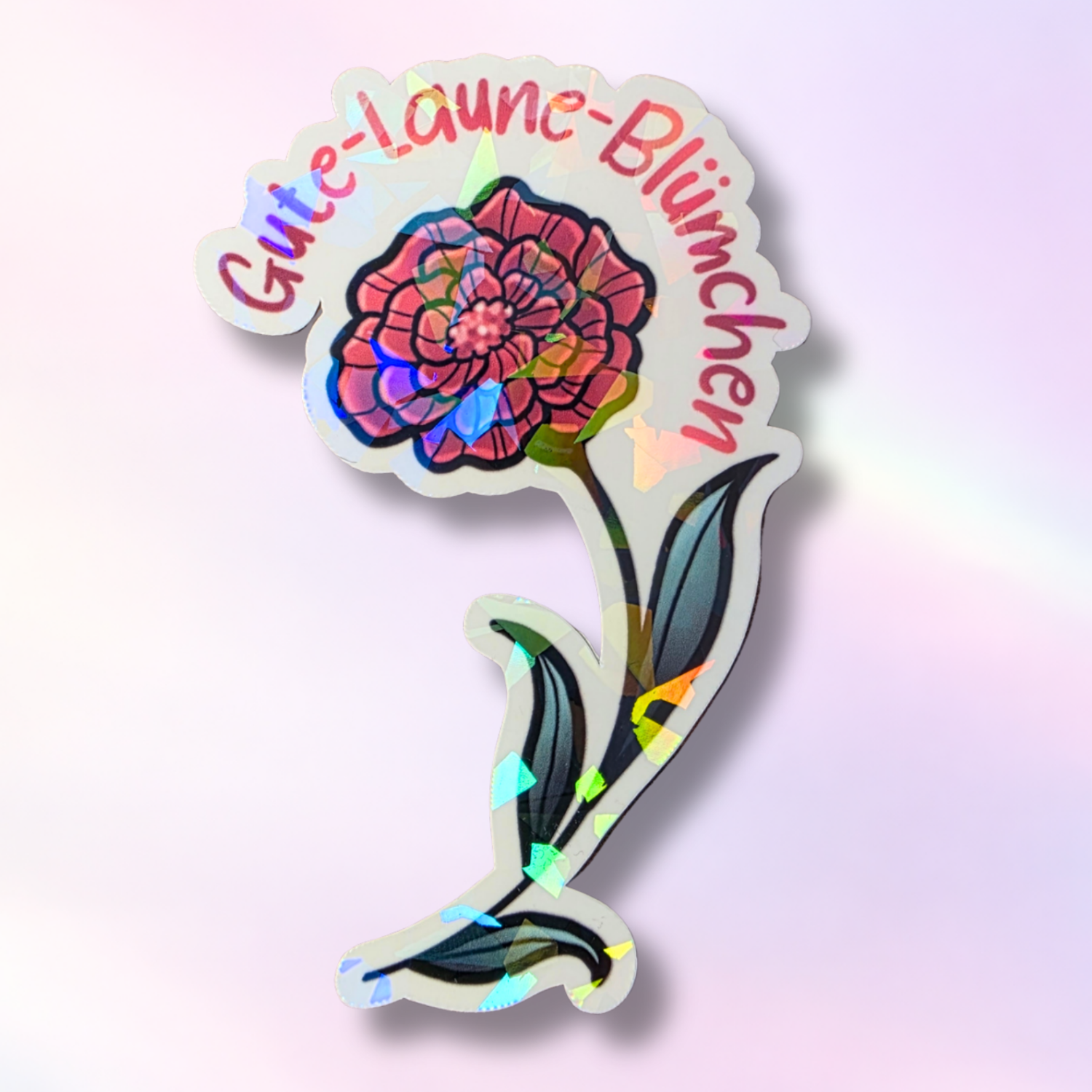 Holo-Sticker-Bundle "pflanzliche Unterstützung"