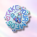 Holo-Sticker "HappyPills"