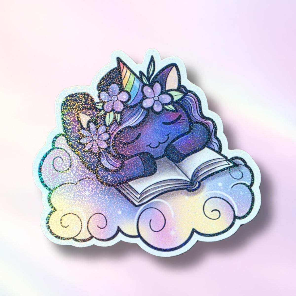 Holo-Sticker "Wolkeneinhorn"