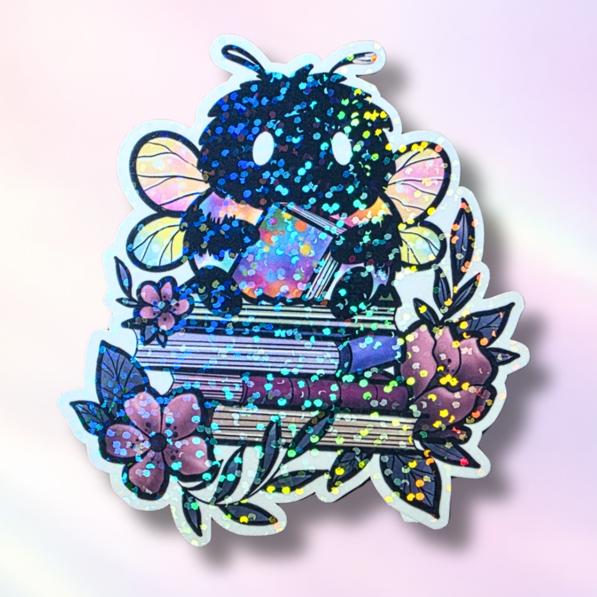 Holo-Sticker-Bundle "Bücherliebe"