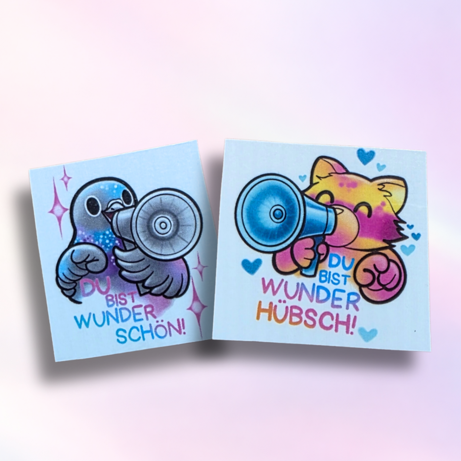 Temporary-Tattoo-Set "Wunderschönis"