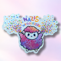 Holo-Sticker "Schaf-NazisWegglitzern"