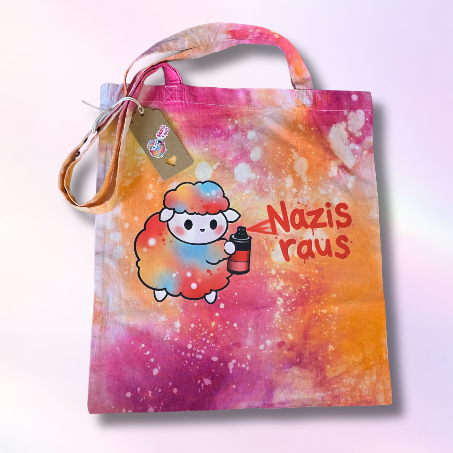 Beutel "NazisRaus-Schaf - Unikat
