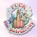 Holo-Sticker "FCK the patriarchy"