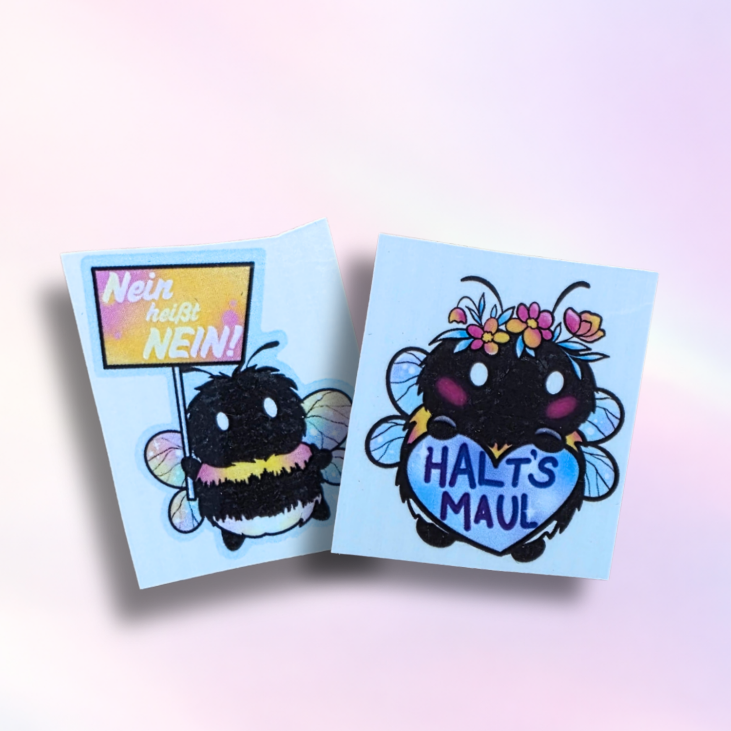 Temporary-Tattoo-Set "Statement-Hummeln"