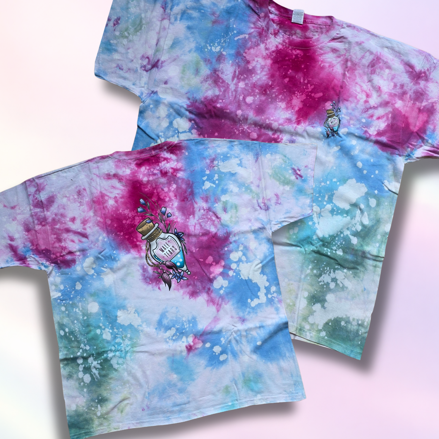 T-Shirt "MaleTears" in XL  - UNIKAT