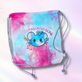 Premiumturnbeutel "AntifaschistischeSüßmaus-blau" - UNIKAT