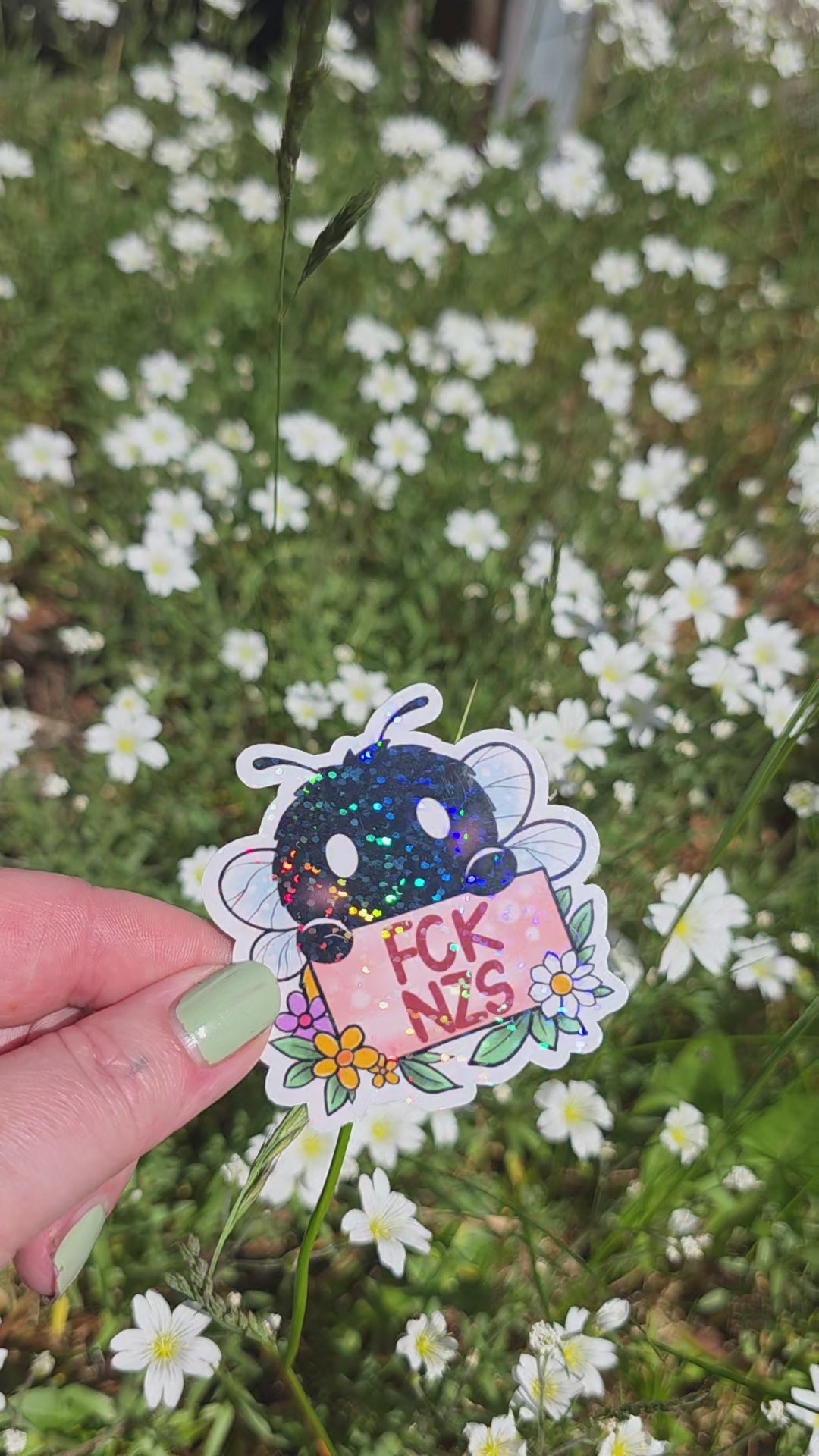 Holo-Sticker "Hummel - FCK NZS"