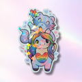 Holo-Sticker "HuckepackPride"