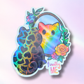 Holo-Sticker "FinallyMe-Katze"