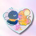 Holo-Sticker "LiebeIstFürAlleDa"